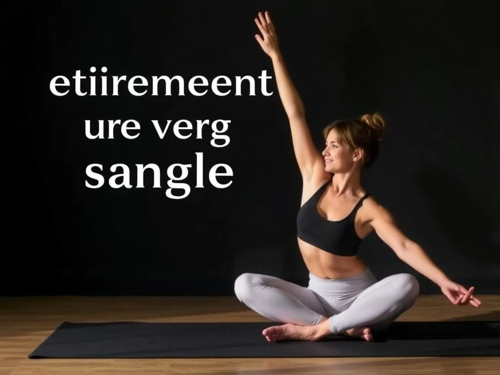 Une femme assise sur un tapis de yoga, une sangle passée autour de la plante du pied, jambe tendue vers le plafond, le dos