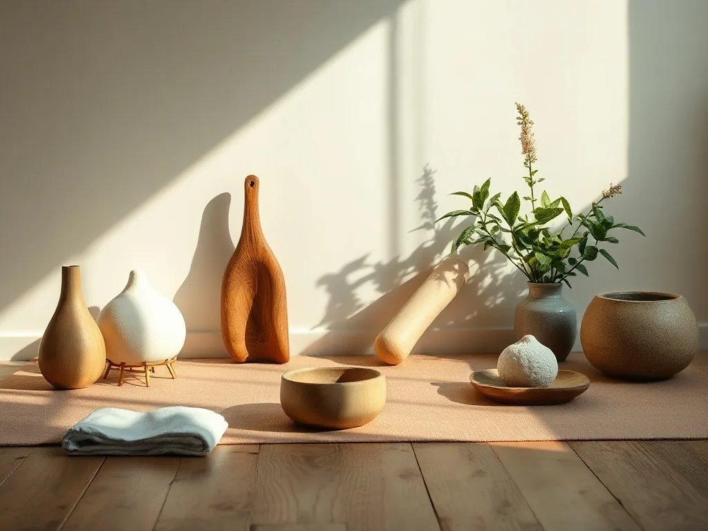Une personne allongée au sol dans une posture de yin yoga, jambes en papillon soutenues par des briques, dans une pièce